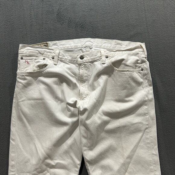 Polo by Ralph Lauren White Straight Men Jeans - Picture 3 of 13